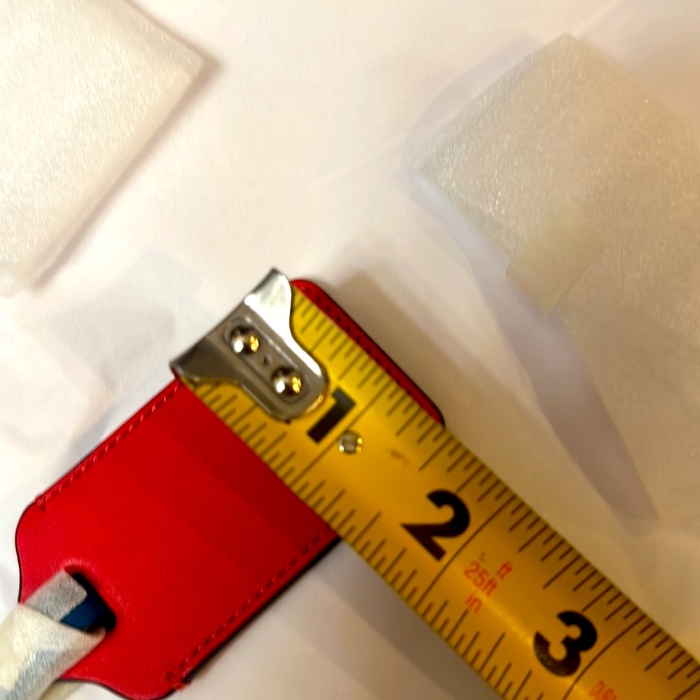 NEW Coaxh Luggage Tag Color Bock Unisex - Picture 14 of 14